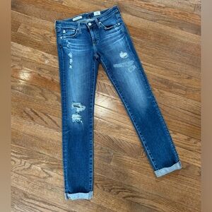 AG Denim The Stilt Roll Up